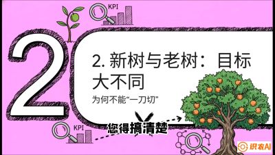 第3节：【春肥策略】开春底肥：新树&ldquo;扩版图&rdquo;，老树&ldquo;点引擎&rdquo;，课程：《柑橘底肥&ldquo;翻身账&rdquo;：从改土到高产的实战全书》