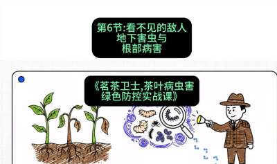 第06节：看不见的敌人&mdash;&mdash;地下害虫与根部病害，课程：《茗茶卫士&mdash;&mdash;茶叶病虫害绿色防控实战课》#识农AI